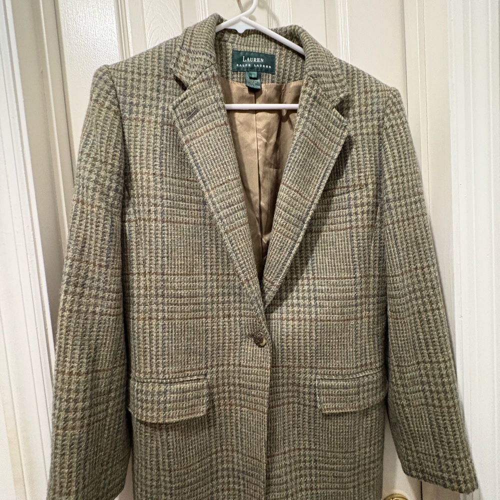 Ralph Lauren Women's Plaid Blazer